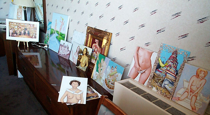 smutty paintings - erotic